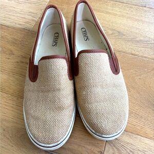 Chaps jessica Burlap loafers women’s 9.5